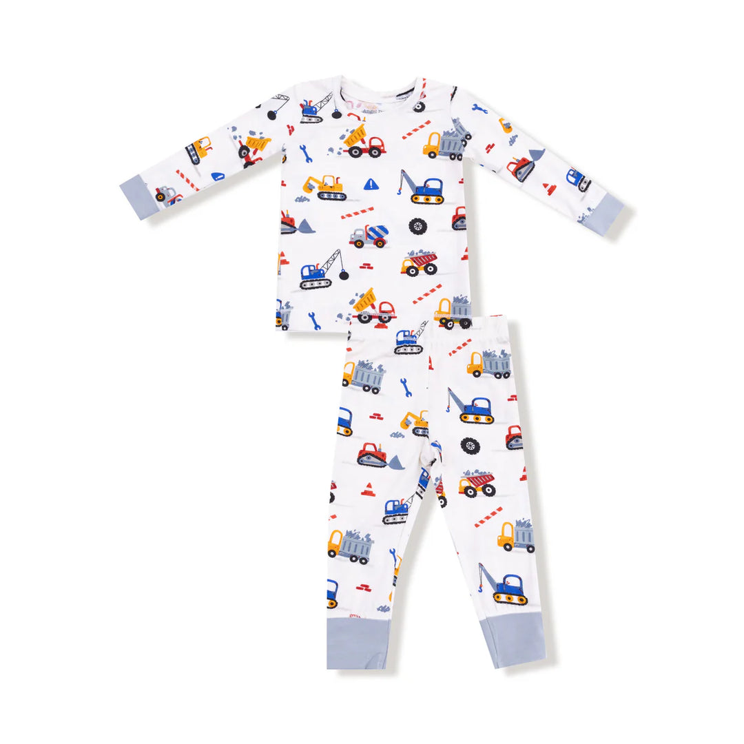 crayon construction loungewear set