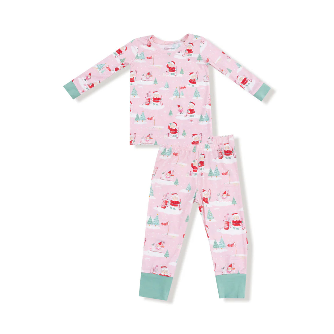 golfing mrs claus and elves loungewear