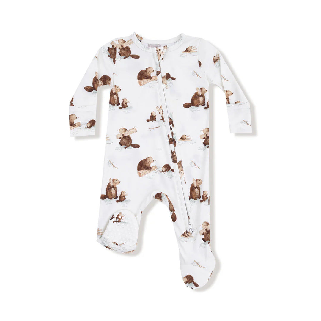 baby beavers footie