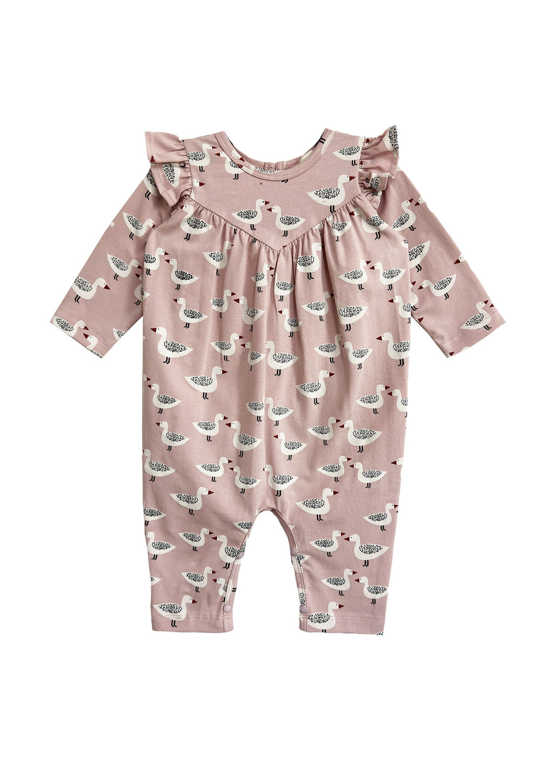 Ducky In Pink Romper