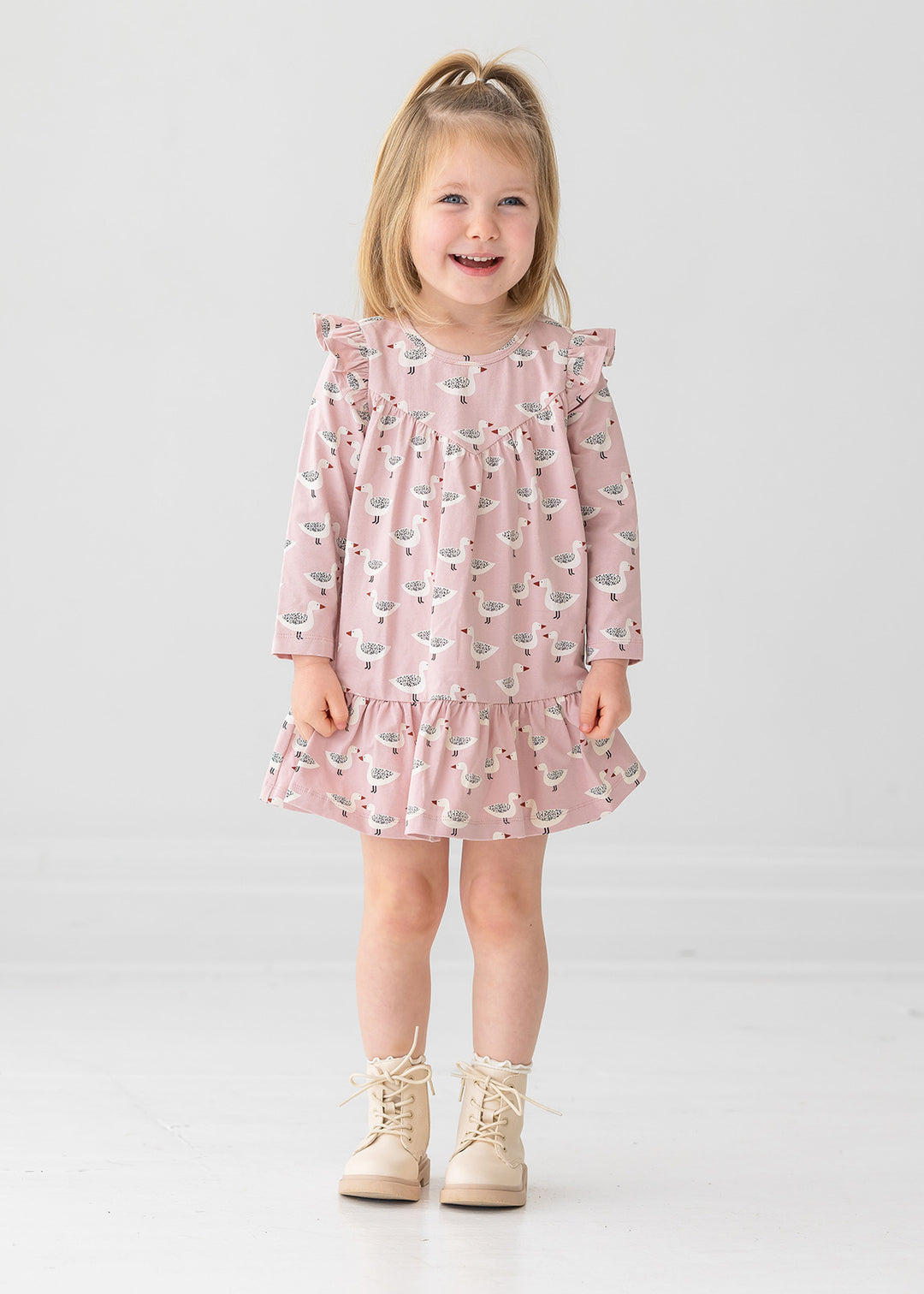 Ducky In Pink Dress