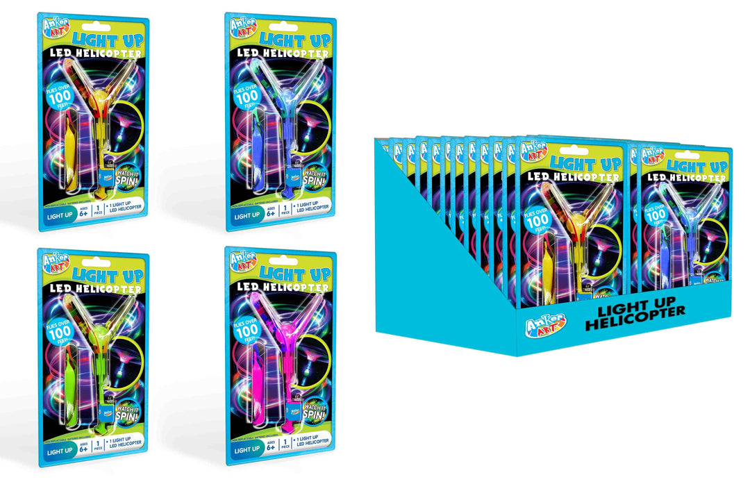 Light Up Led Helicopter