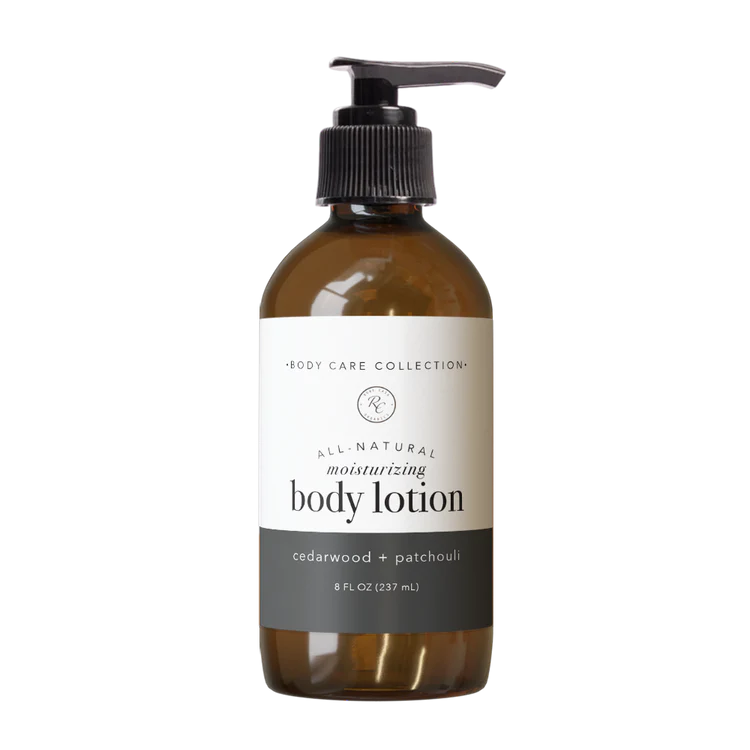 Rowe Casa Body Lotion l Cedarwood+Patchouli l 8 oz.