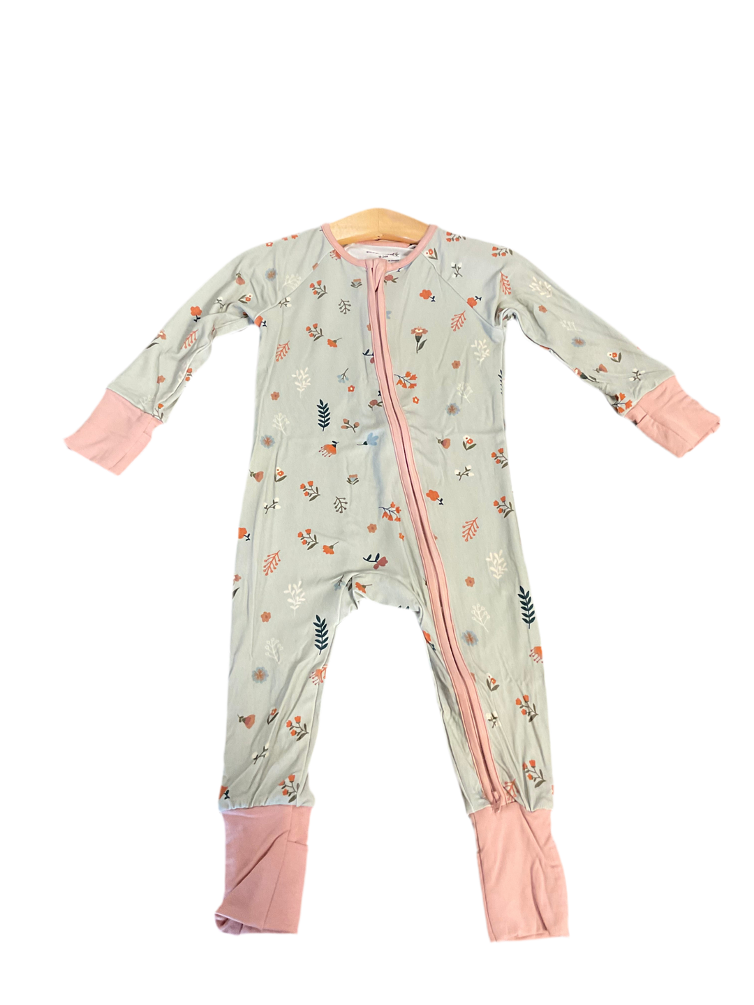 Long Sleeve Zip Romper