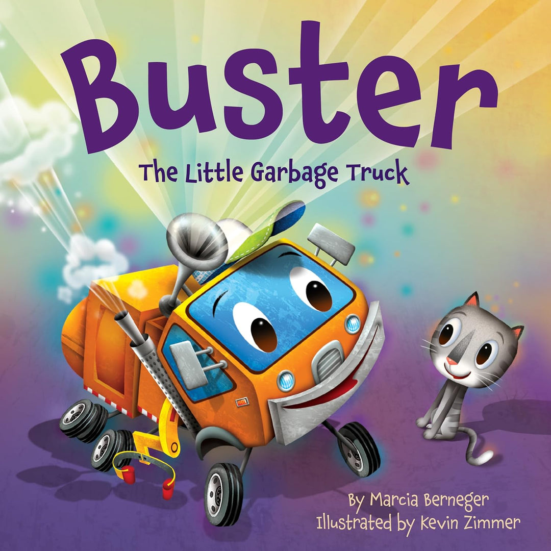 Buster the Little Garbage Truck - Hardcover Book