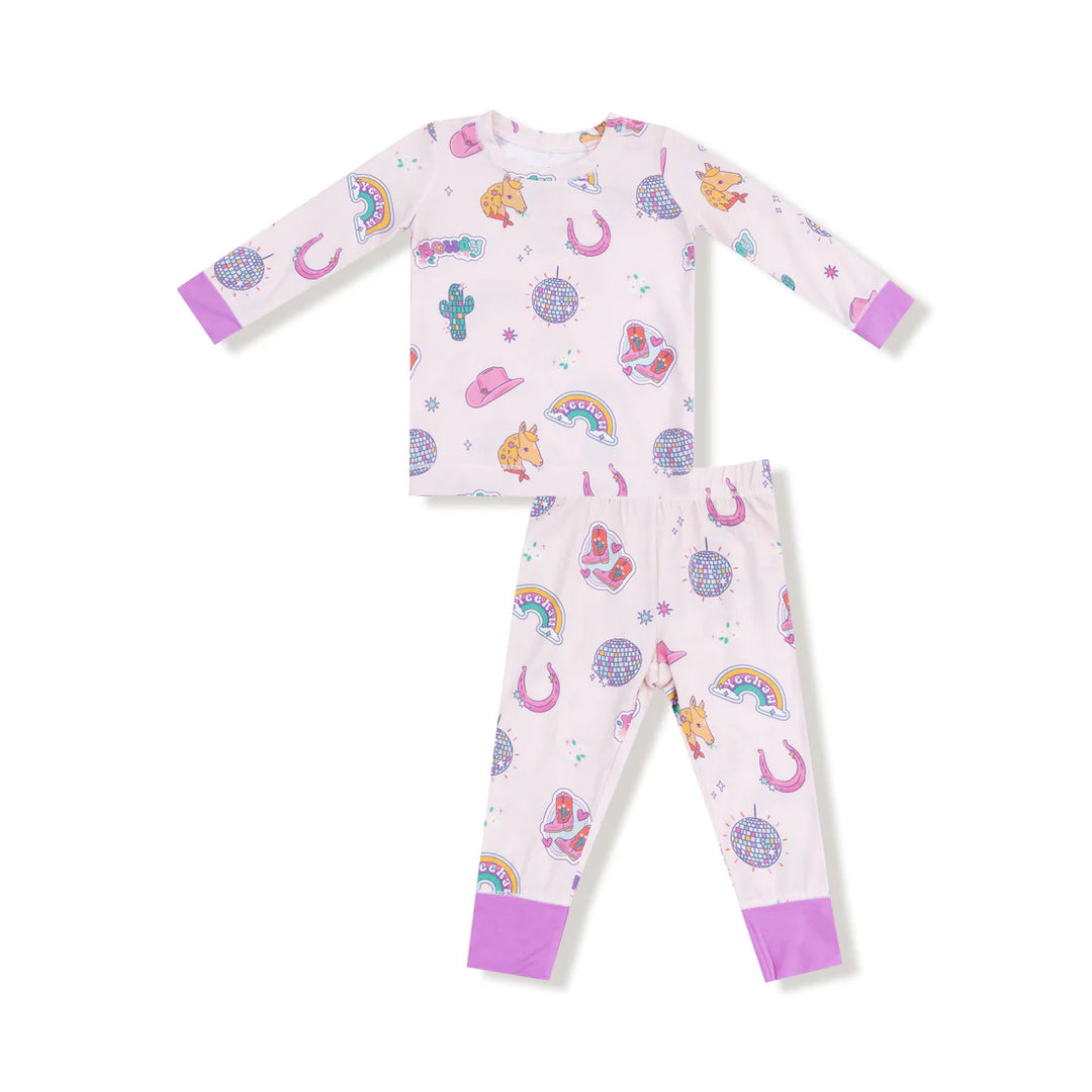 Disco Cowgirl - 2 Piece Pajama Set