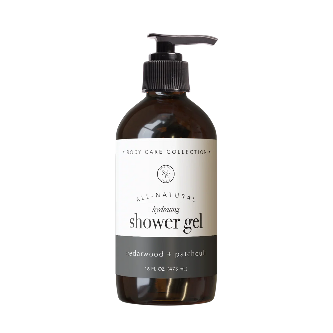 Rowe Casa Shower Gel - 16 oz - Cedarwood + Patchouli