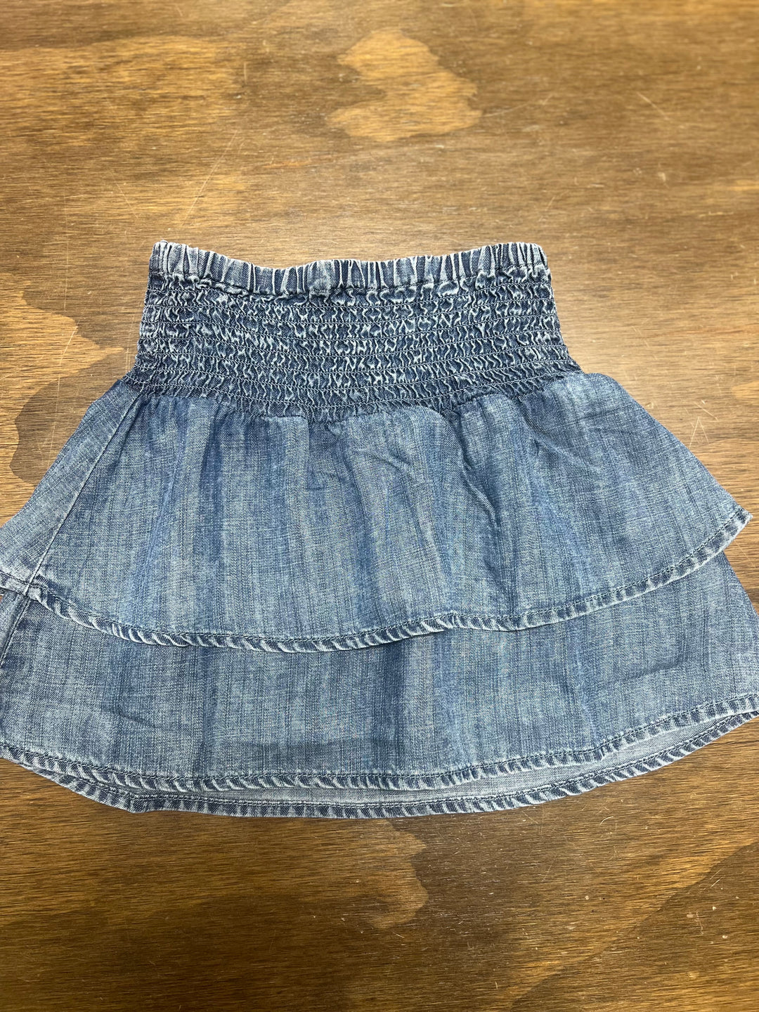 Tencel Smocked Skirt