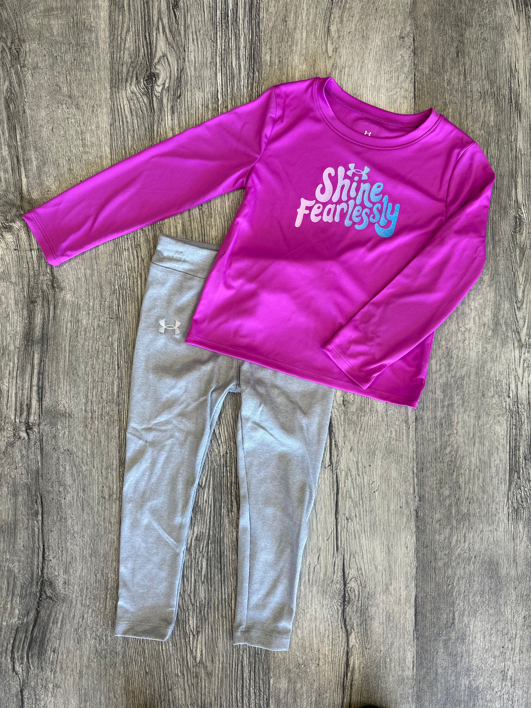 Shine Fearlessly Under Armour Long Sleeve Top