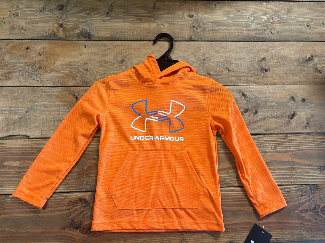Under Armour Squad Orange Athletic Hoodie