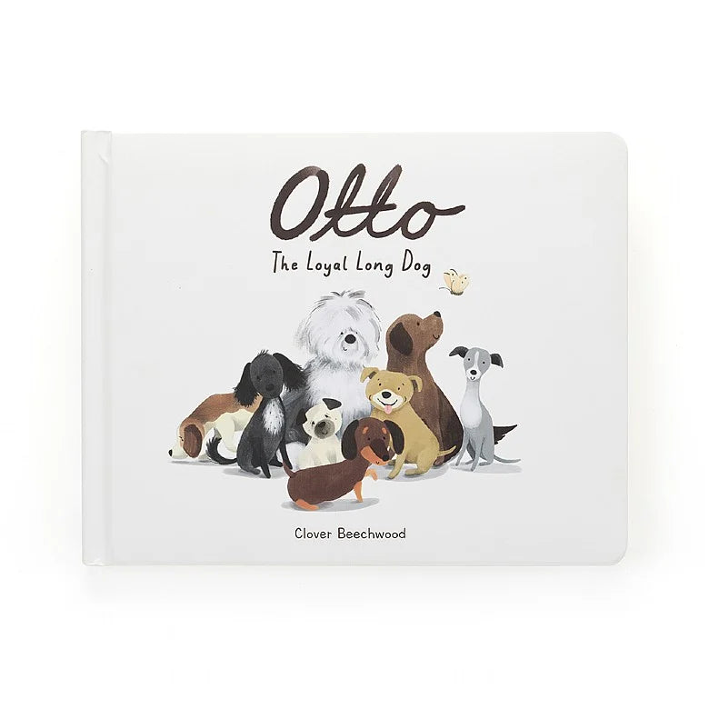 Otto the Loyal Long Dog Book- Jellycat