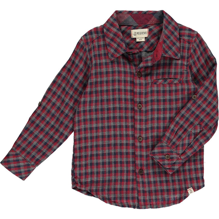 Atwood Woven Shirt - Red Multi