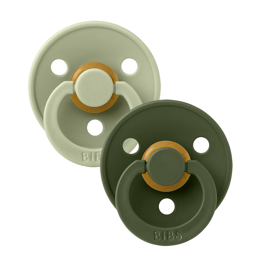 BIBS Pacifiers Sage/Hunter Green
