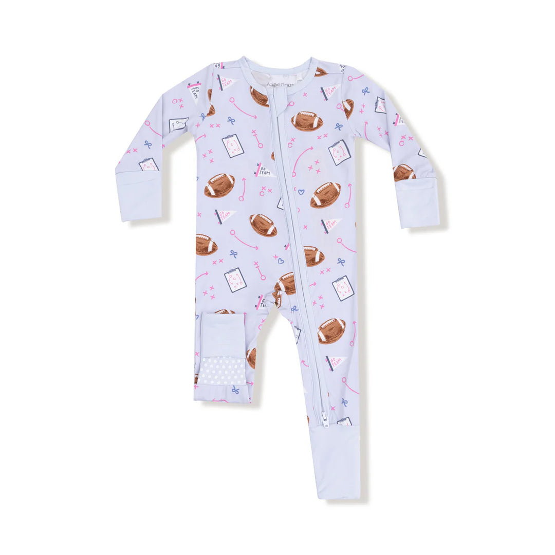 Touchdown Time - 2 Way Zipper Romper