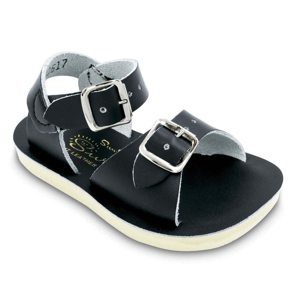 Sun-San Surfer Sandal | Black