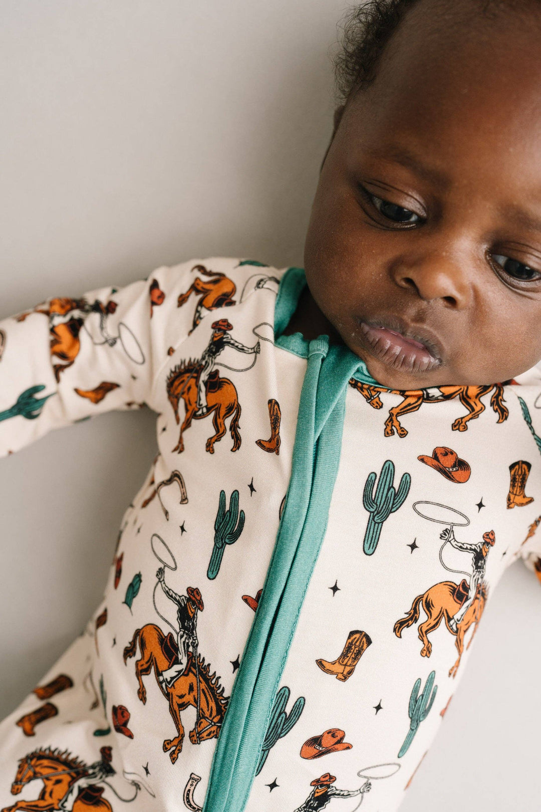 Rodeo Rider Bamboo Sleeper: 6-12M