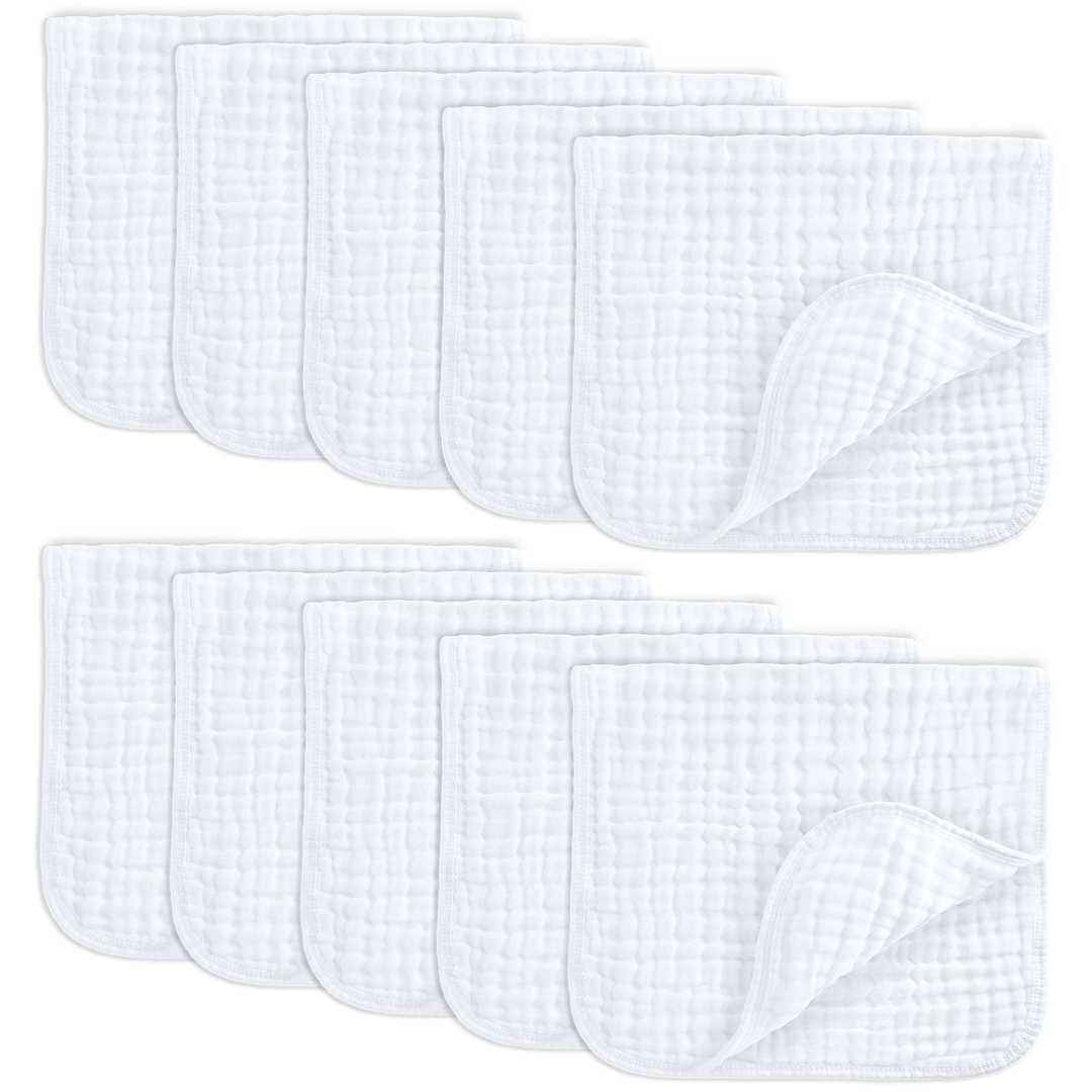 Baby Burp Cloths - 6 Pack