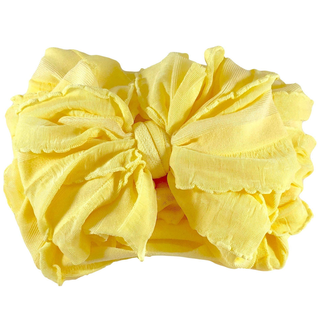 Buttercup | Ruffled Baby Headband
