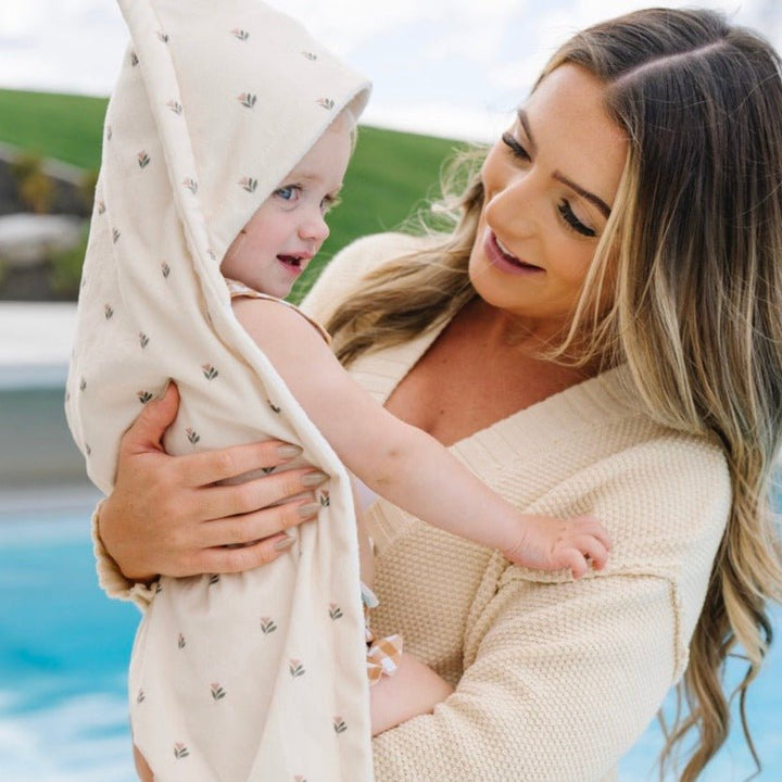 Hooded Towels- Tulips