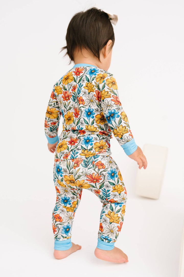 Abigail Floral Bamboo Set: 6/7