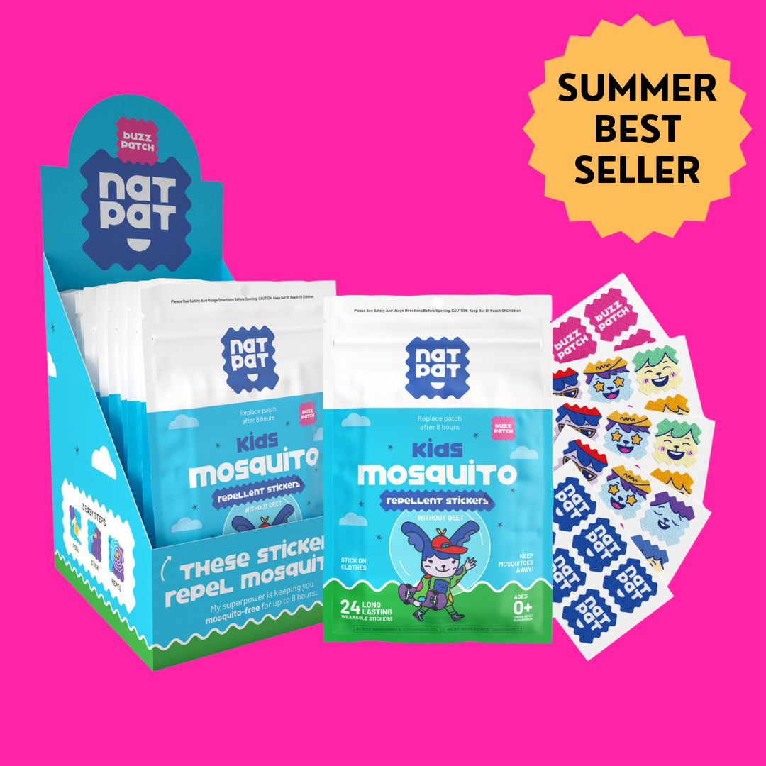 NATPAT Buzzpatch Mosquito & Insect Repellant Stickers - Thumbnail 4