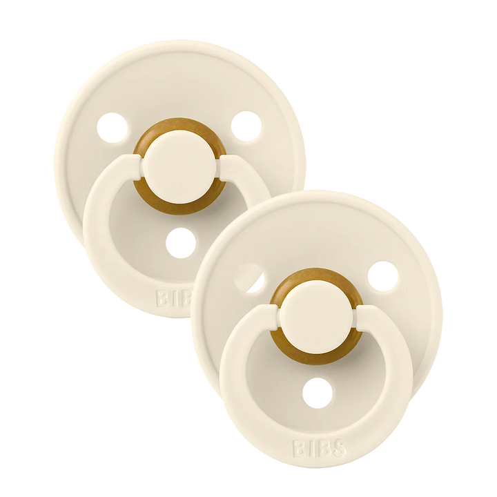 BIBS Pacifier Latex Ivory/Ivory