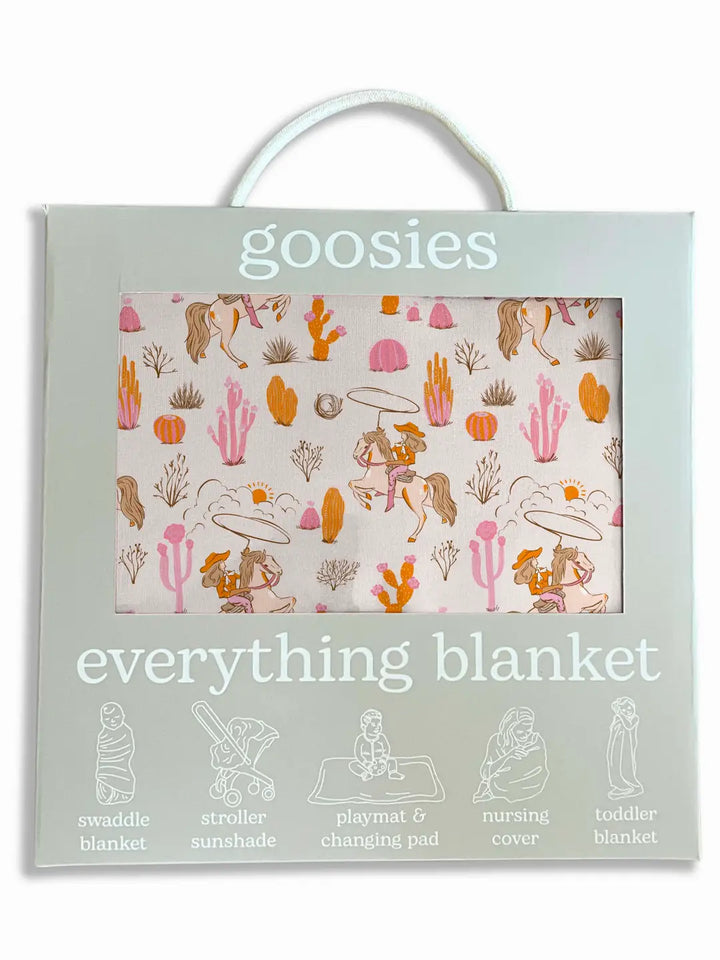 Everything Blanket- Saddle Up, Cowgirl