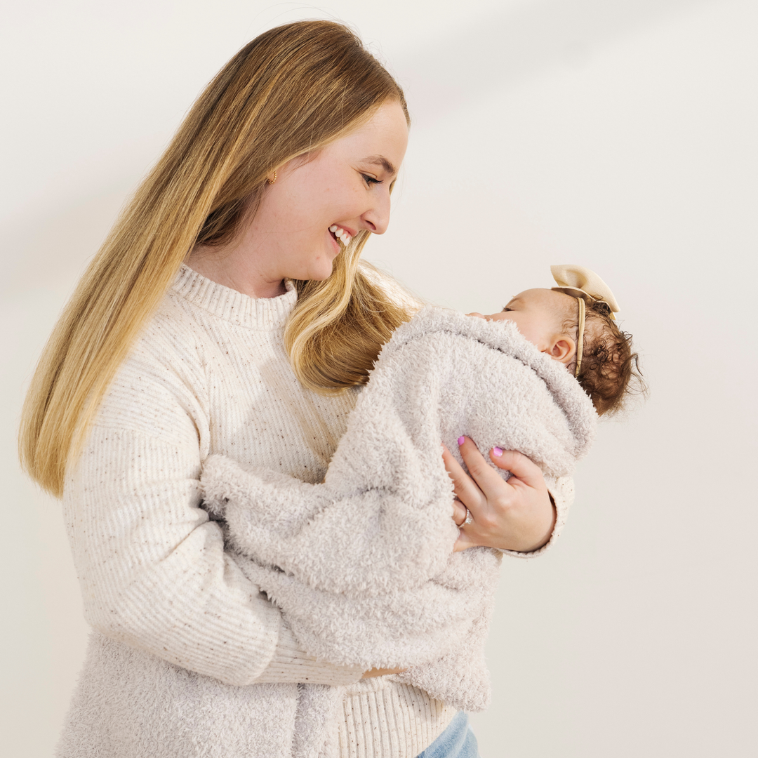 BAMBONI® RECEIVING BLANKETS: Moonbeam
