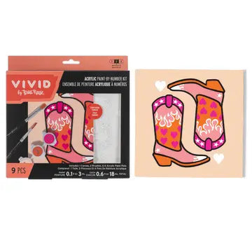 Cowgirl Boot Acrylic Kit