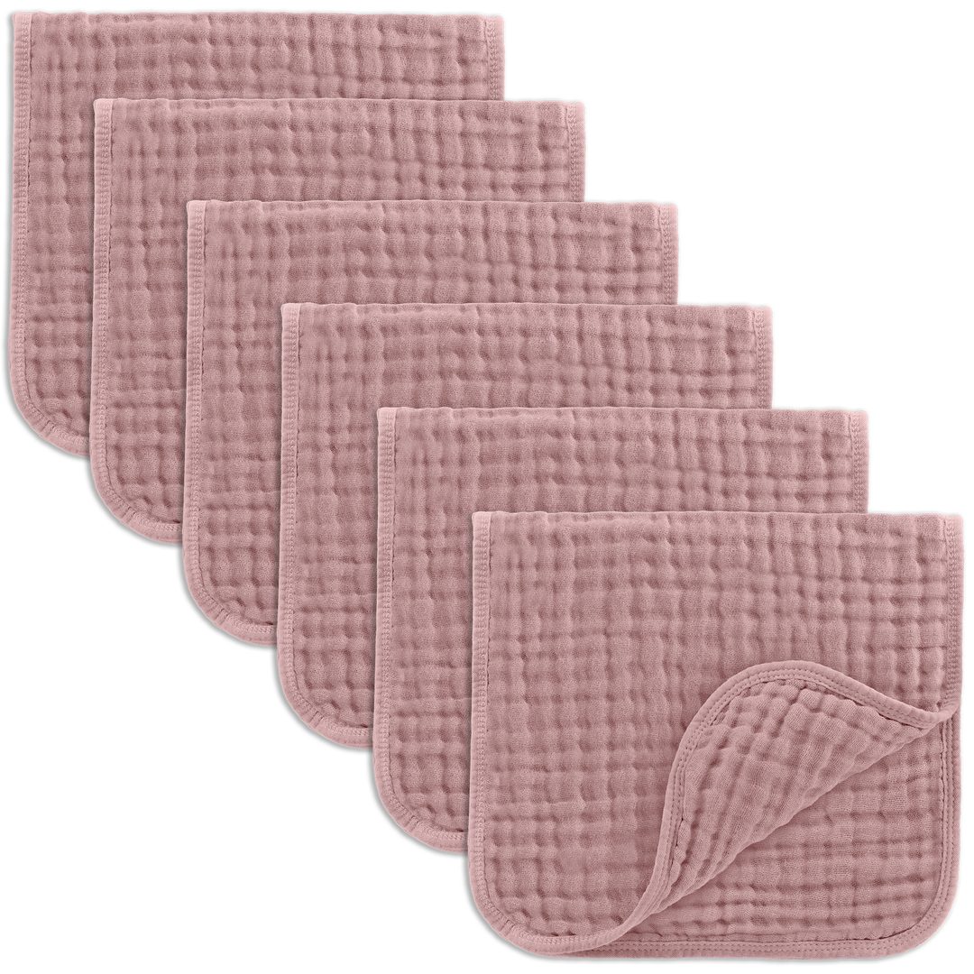 Baby Burp Cloths - 6 Pack