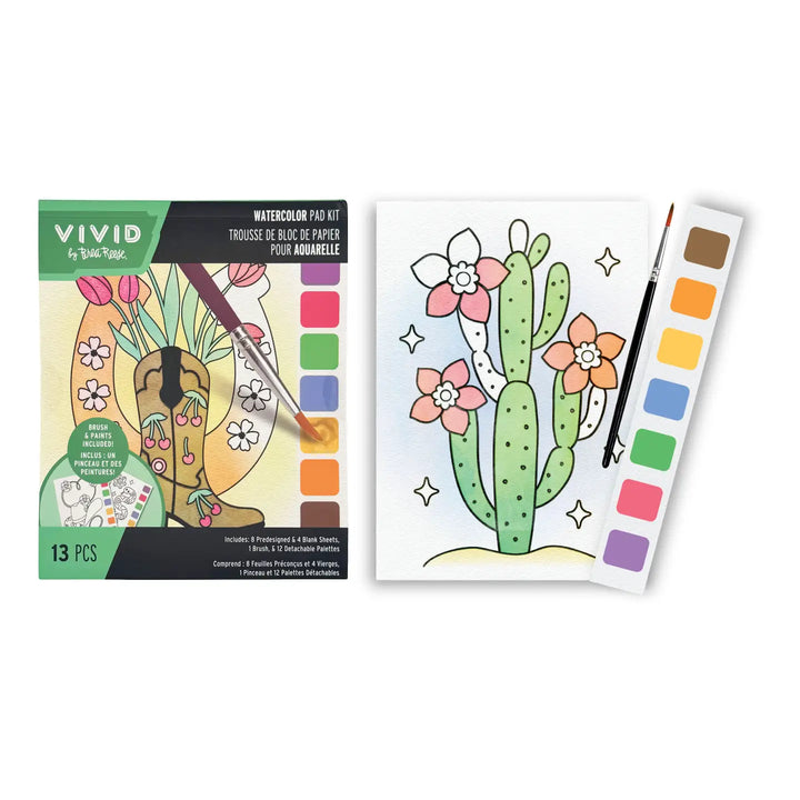 Spring Western Watercolor Pad