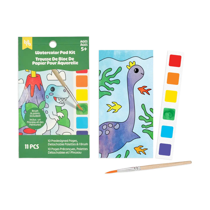 Dino Mini Watercolor Pad