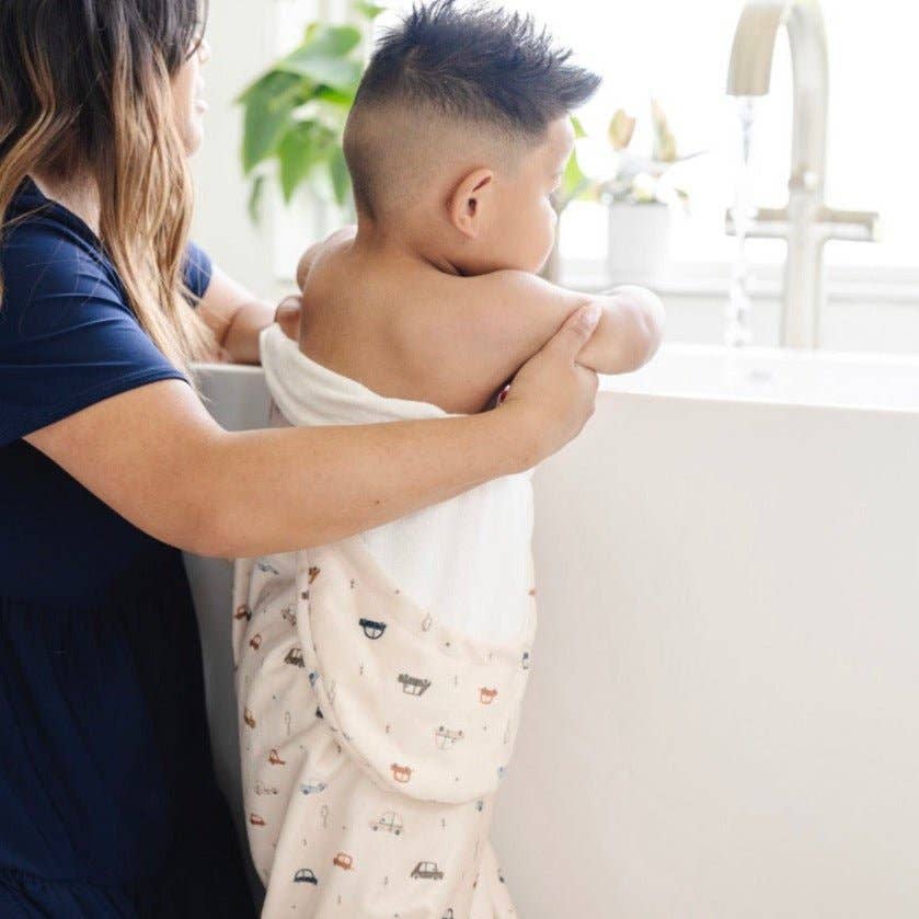HOODED TOWELS: Ice Cream / Toddler