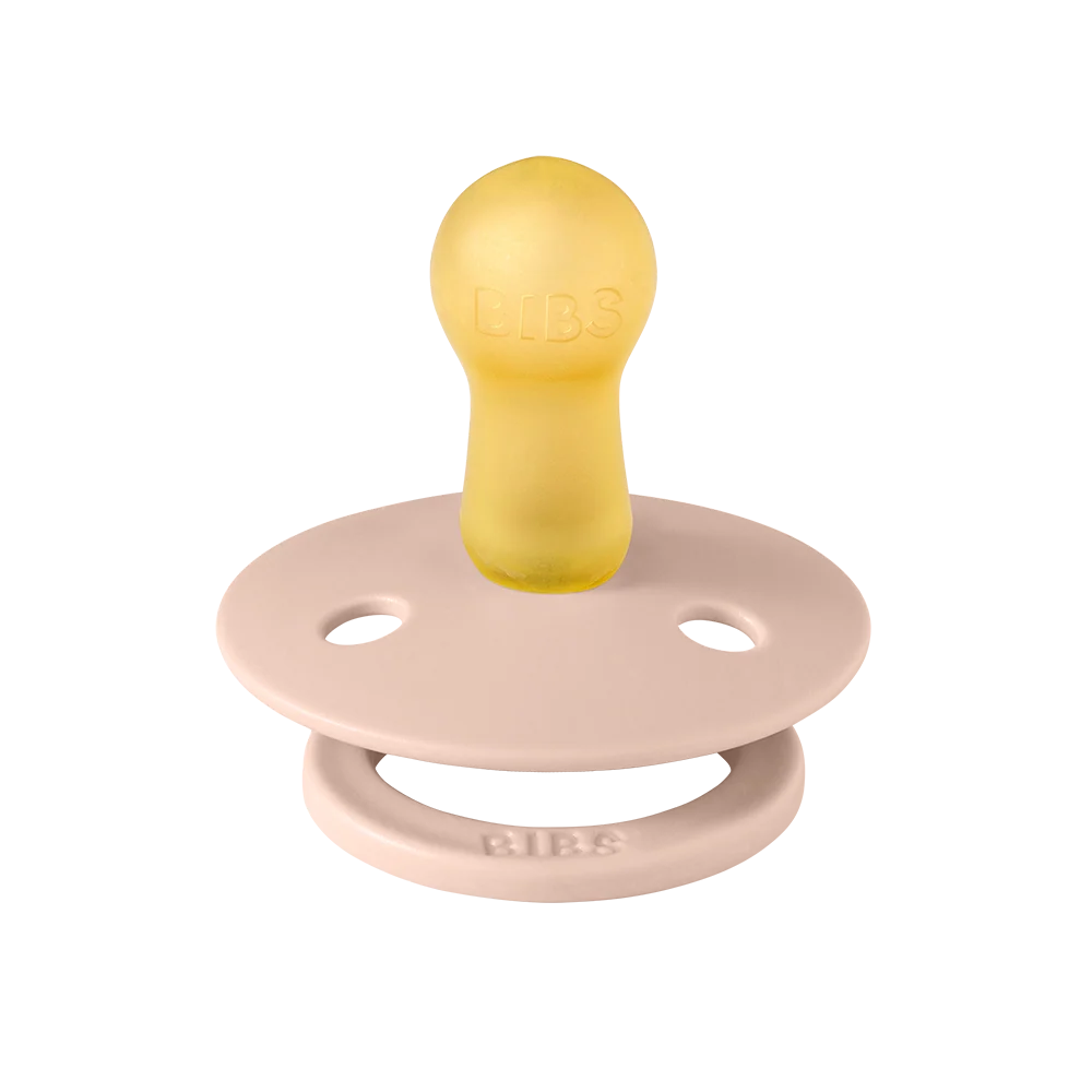 BIBS Pacifier Colour 2 Pack Latex Ivory/Blush