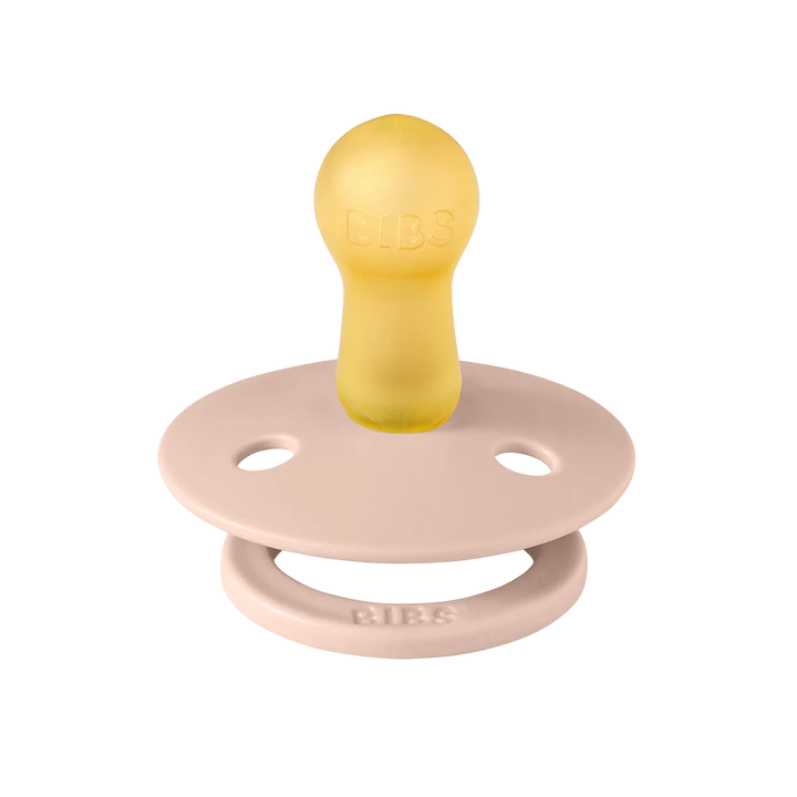 BIBS Pacifier Colour 2 Pack Latex Ivory/Blush
