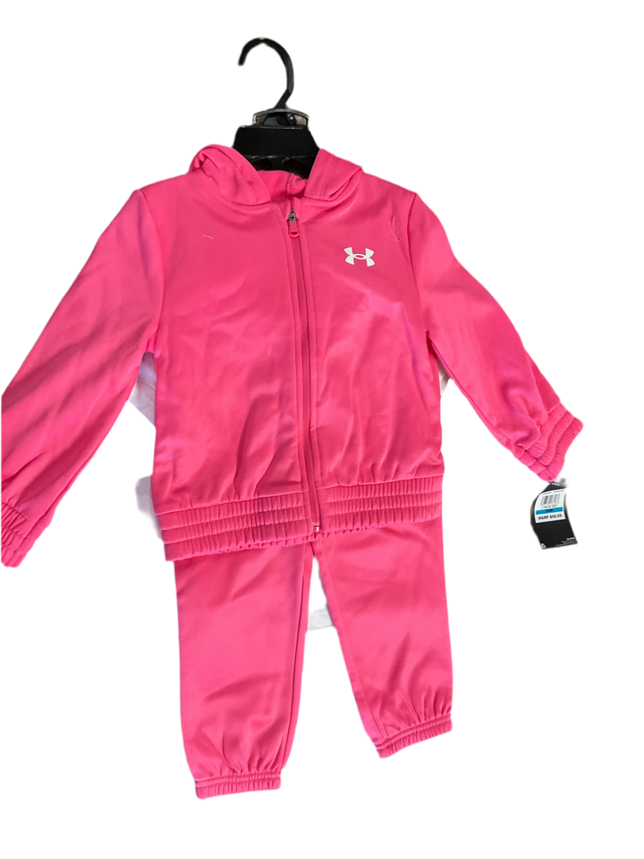 SUPER PINK UNDERARMOUR SWEAT SET