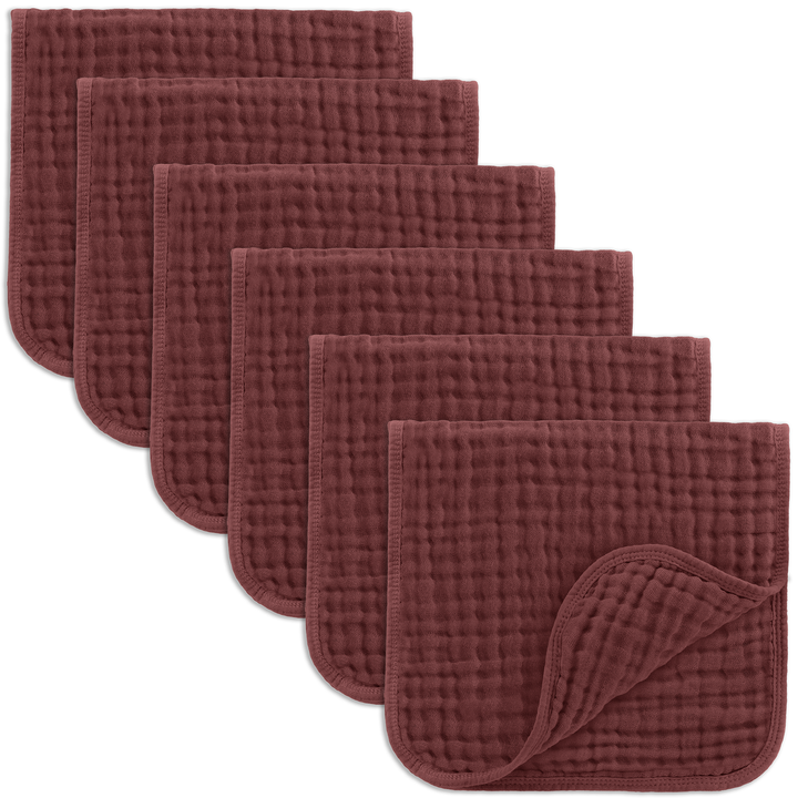 Baby Burp Cloths - 6 Pack