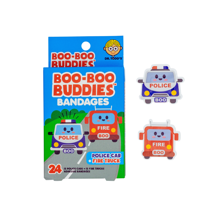 POLICE CAR & FIRE TRUCK BANDAGES