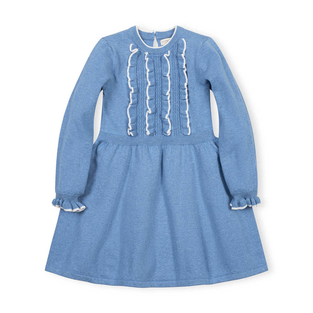 Ruffle Sweater Dress
