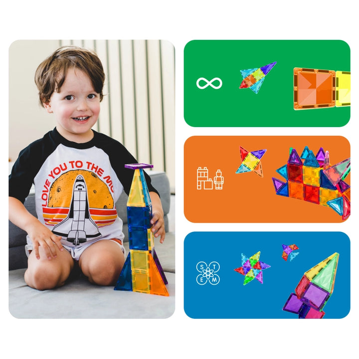 Picasso Tiles 100 Piece Travel Set