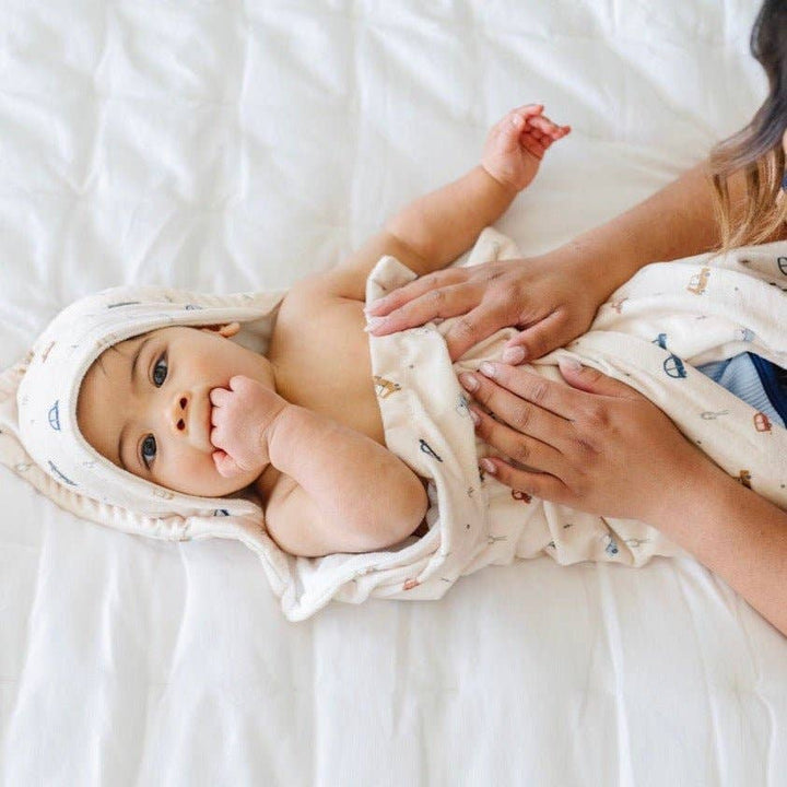 HOODED TOWELS: Feather / Toddler