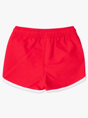 Vintage Red Swim Trunks
