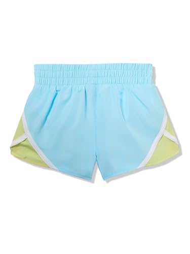 Under Armour Girls Light Blue Microfiber Shorts