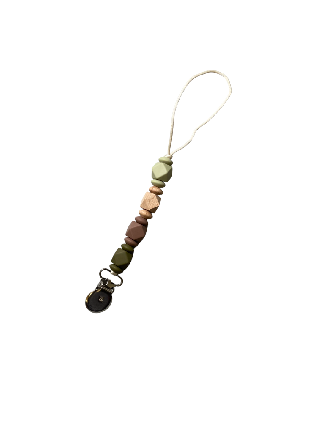 Pacifier / Toy Clip - Jewel - Petite: Olive Martini