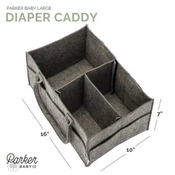 Diaper Caddy- Peppercorn
