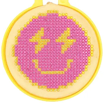 Smile Gem Art in Hoop