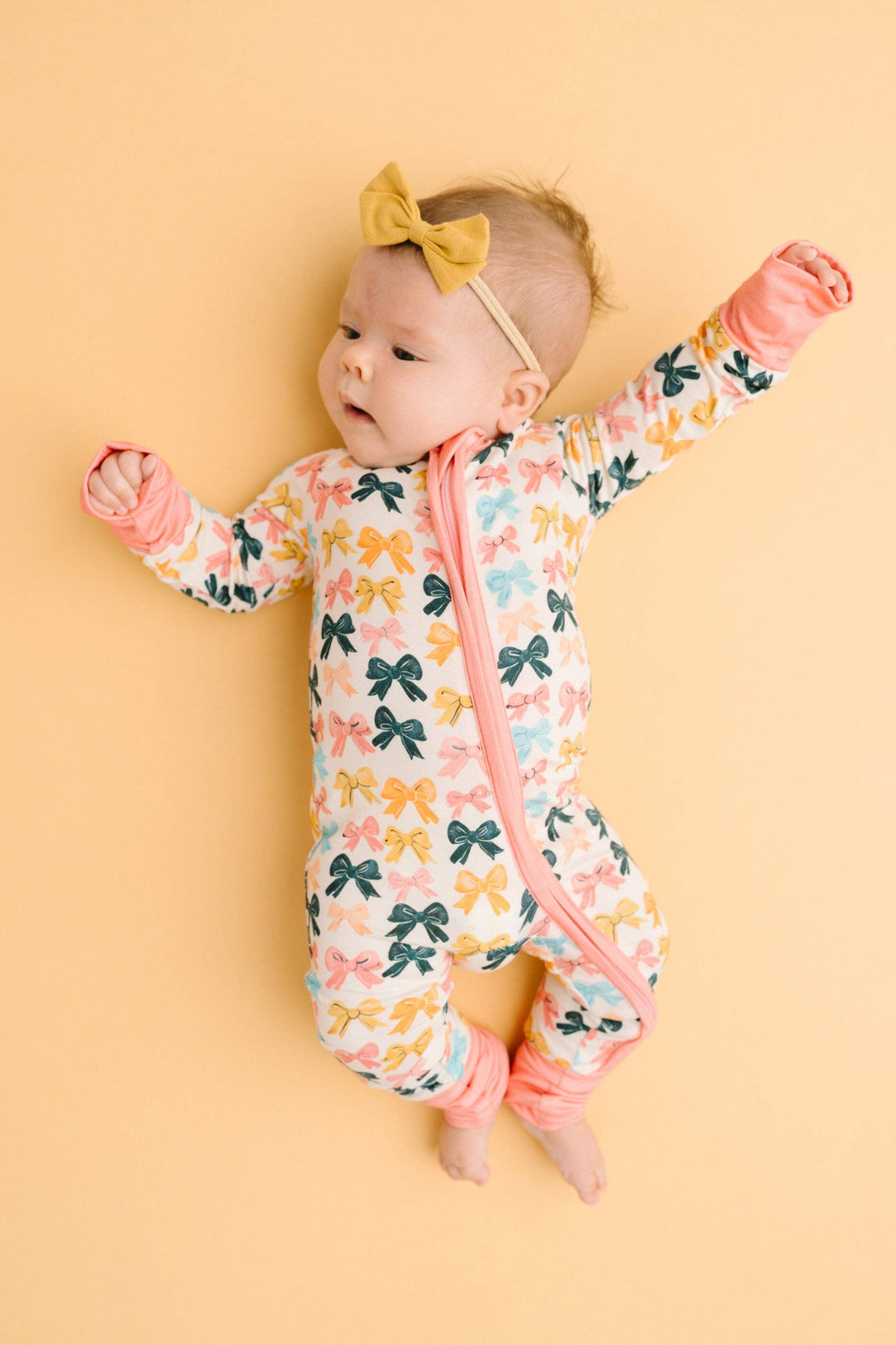 Boho Bows Bamboo Sleeper: 0-3M