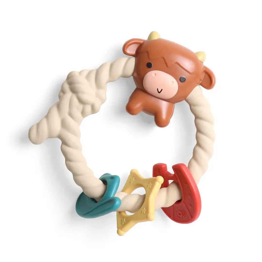 Ritzy Rattle- Highland Cow
