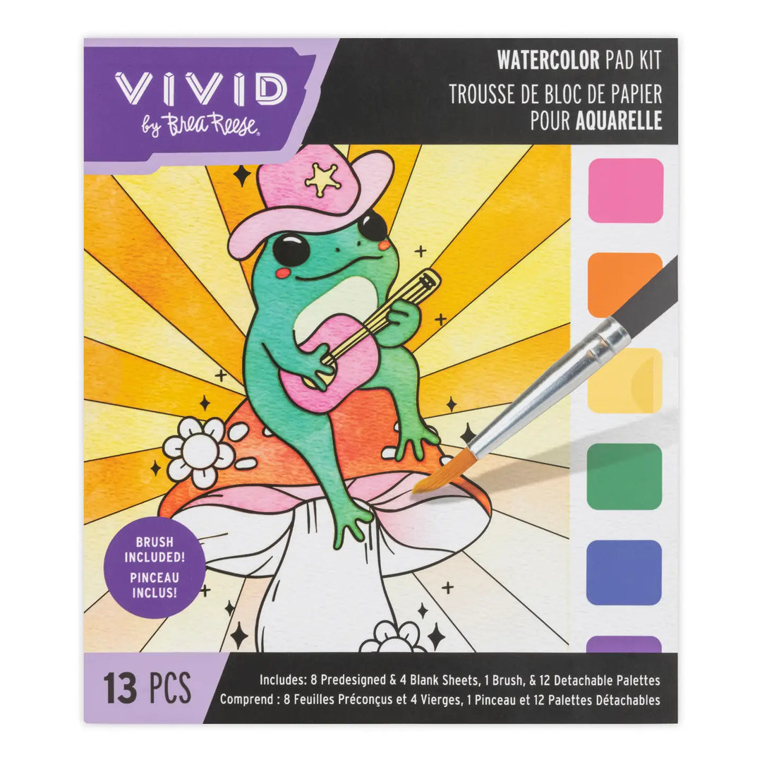 Watercolor Dot Pad- Western