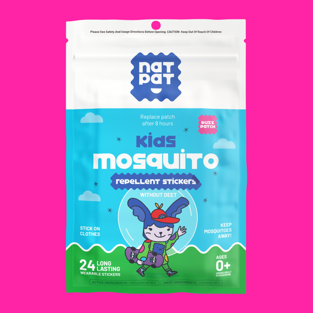NATPAT Buzzpatch Mosquito & Insect Repellant Stickers